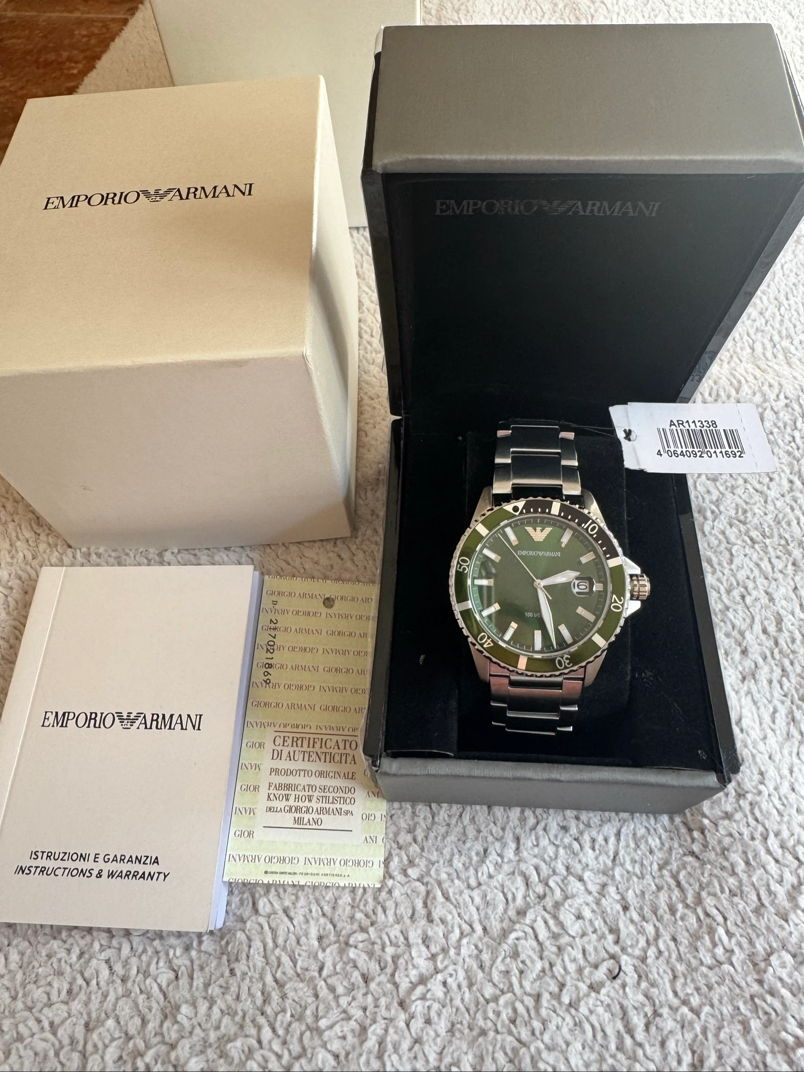 Reloj Emporio Armani.